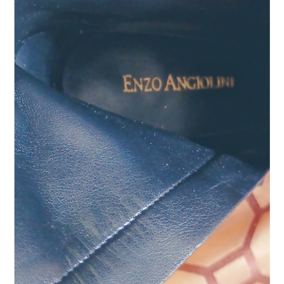 Enzo Angiolini Gold& black sequin booties  Size 10M - Picture 6 of 7